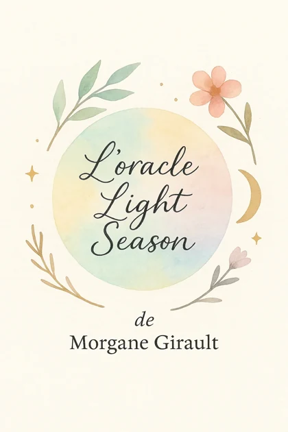 Couverture de l’oracle Light Season de Morgane Girault